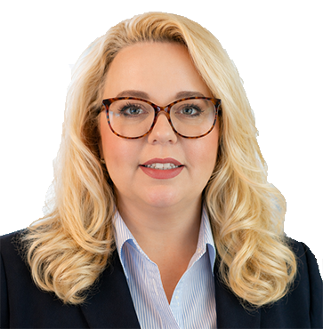 A photograph of Patricia Esparza, HR Business Partner of PCI-GS